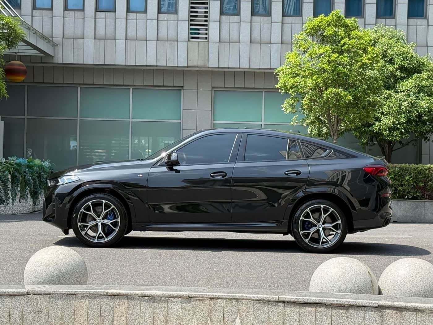2023 BMW X6 Black, 35,000 km, China export – photo 3