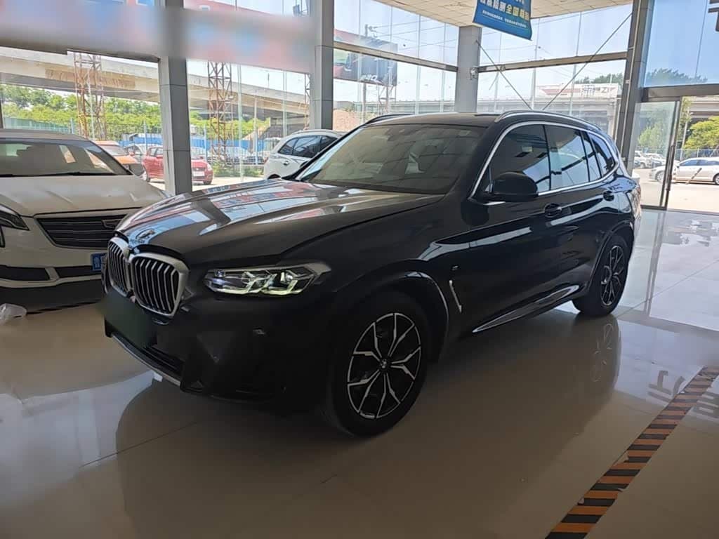 2021 BMW X3 Black, 82,300 km, China export – photo 2