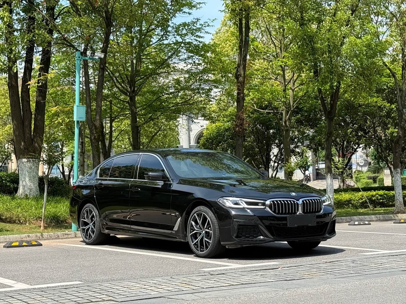 2023 BMW 5 Series Black, 20,000 km, China export – photo 3