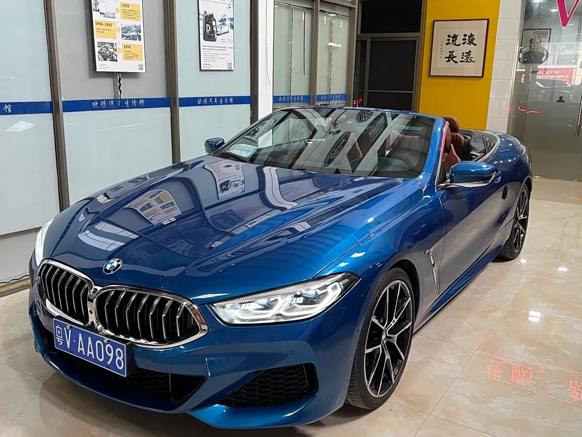 2019 BMW 8 Series Blue, 20,000 km, China export – photo 4