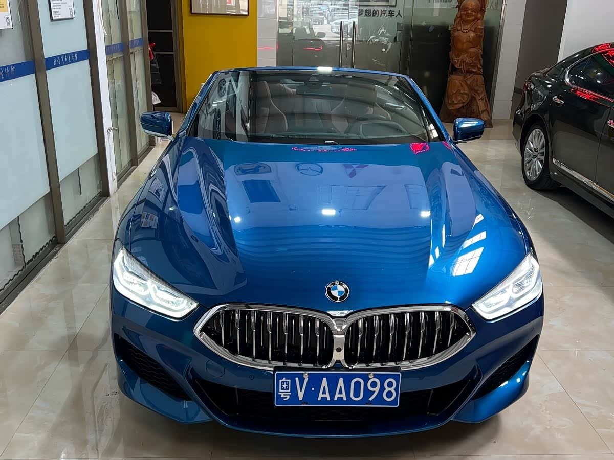 2019 BMW 8 Series Blue, 20,000 km, China export – photo 3