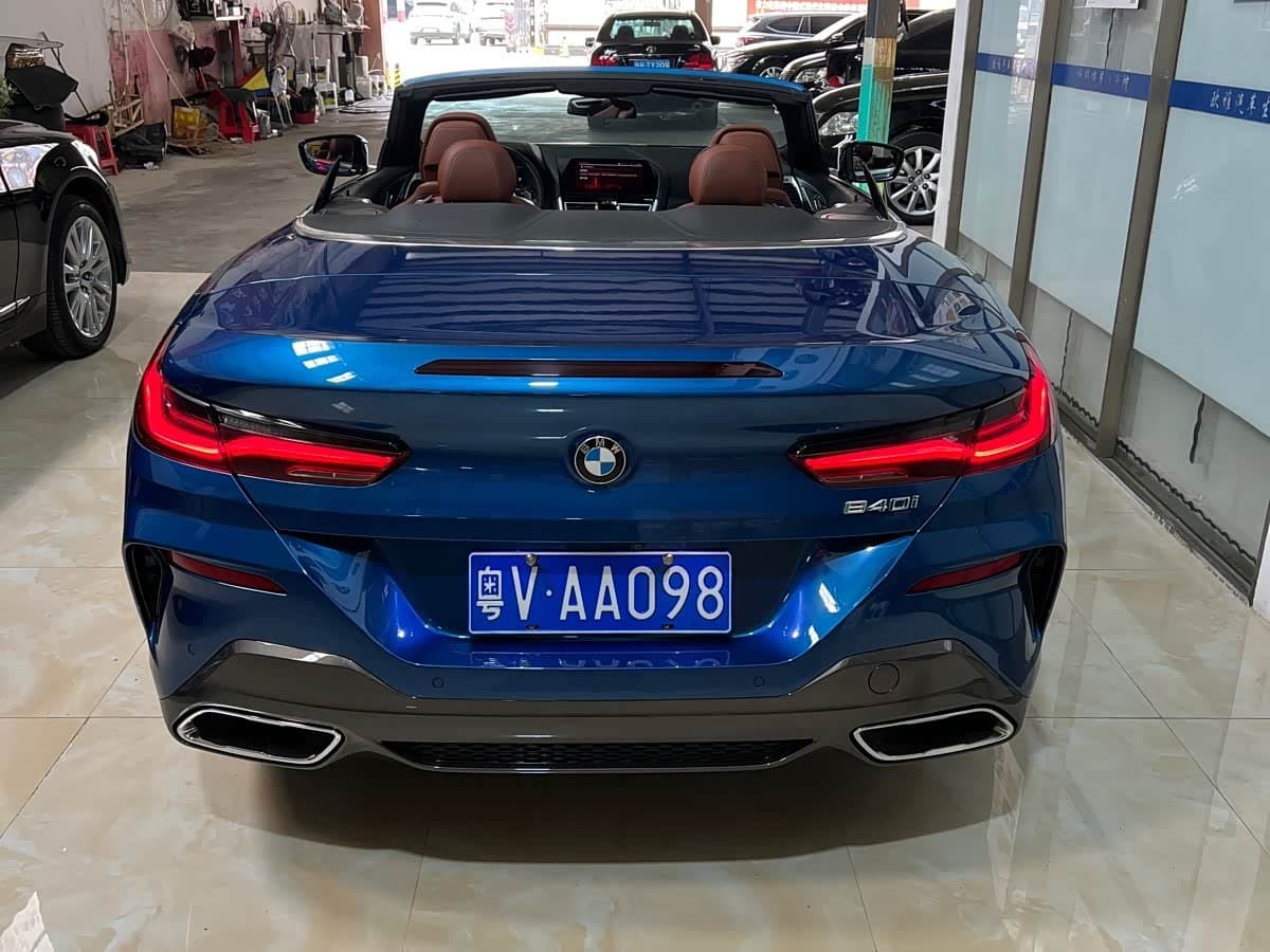 2019 BMW 8 Series Blue, 20,000 km, China export – photo 5