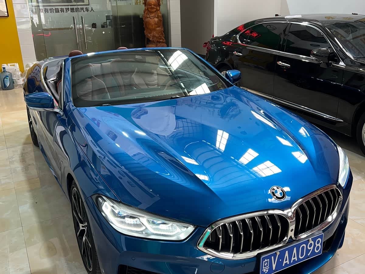 2019 BMW 8 Series Blue, 20,000 km, China export – photo 1
