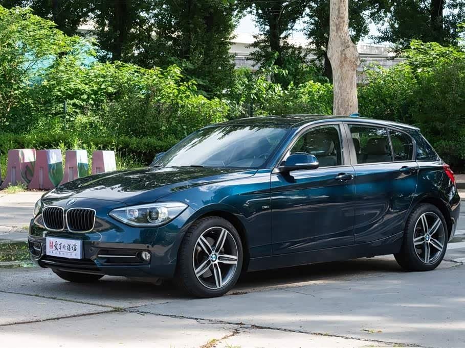2012 BMW 1 Series Blue, 37,000 km, China export – photo 1
