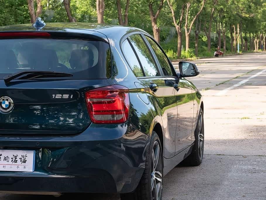 2012 BMW 1 Series Blue, 37,000 km, China export – photo 5