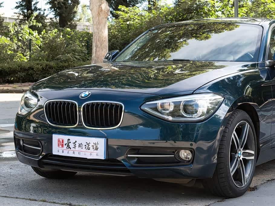 2012 BMW 1 Series Blue, 37,000 km, China export – photo 3