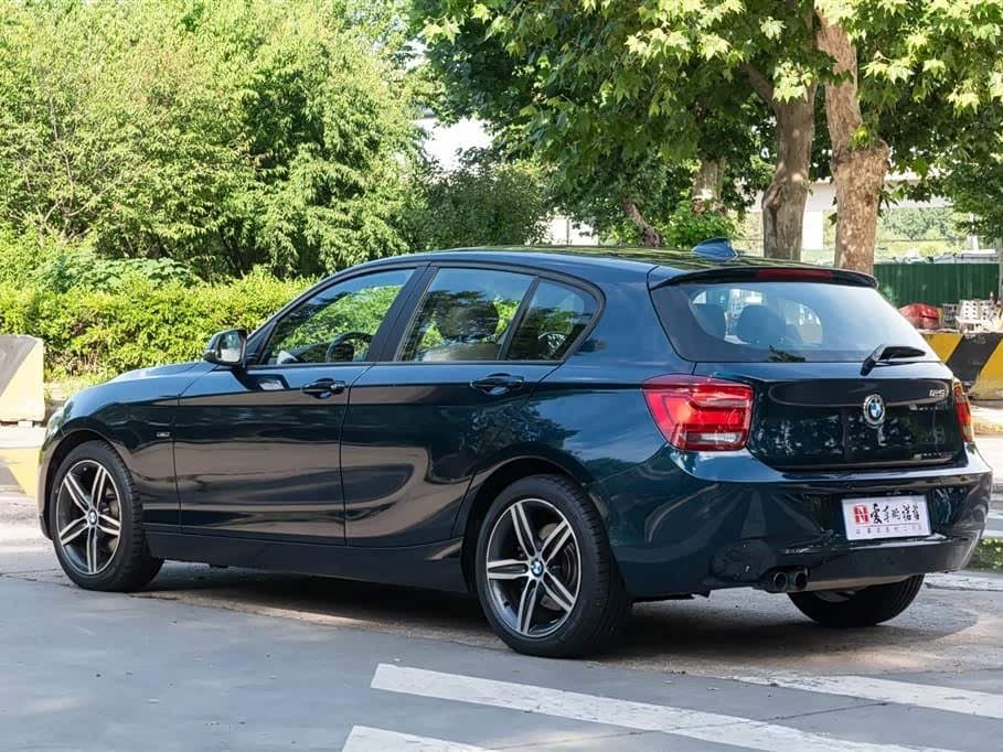 2012 BMW 1 Series Blue, 37,000 km, China export – photo 4