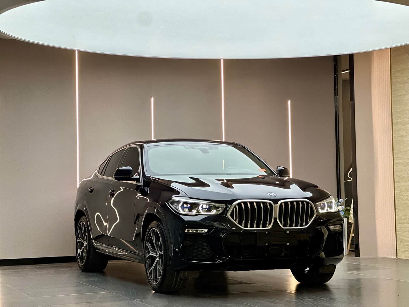 2020 BMW X6 Black, 40,000 km, China export – photo 3