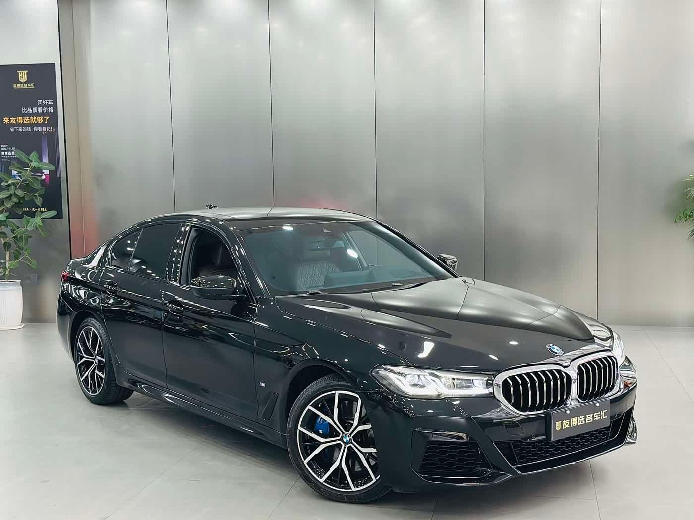 2022 BMW 5 Series Black, 46,000 km, China export – photo 3