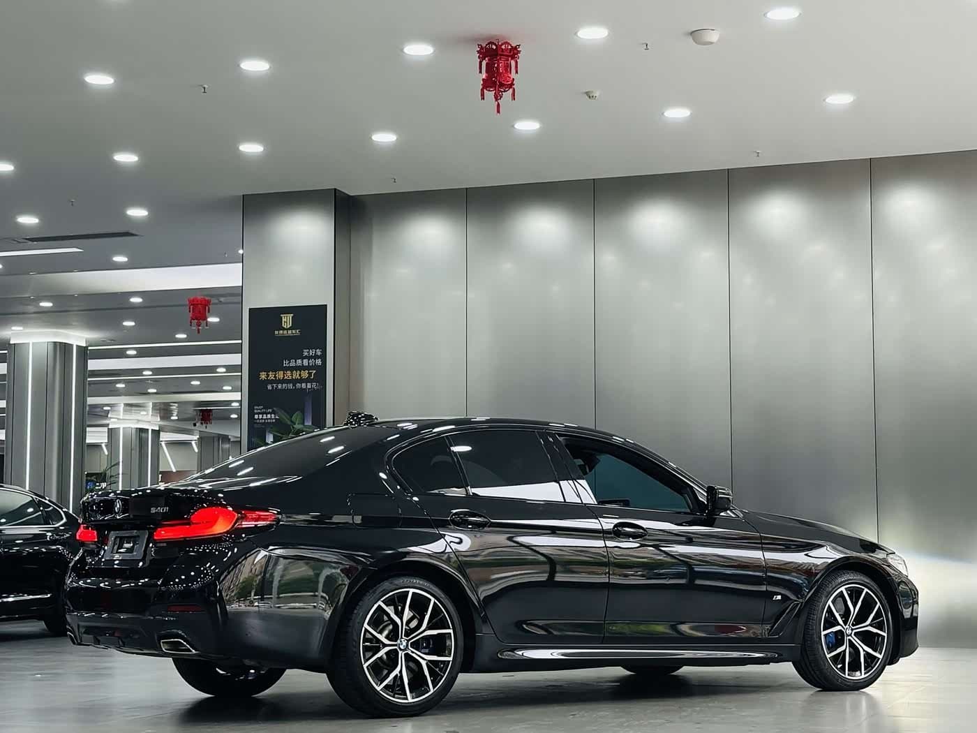 2022 BMW 5 Series Black, 46,000 km, China export – photo 7