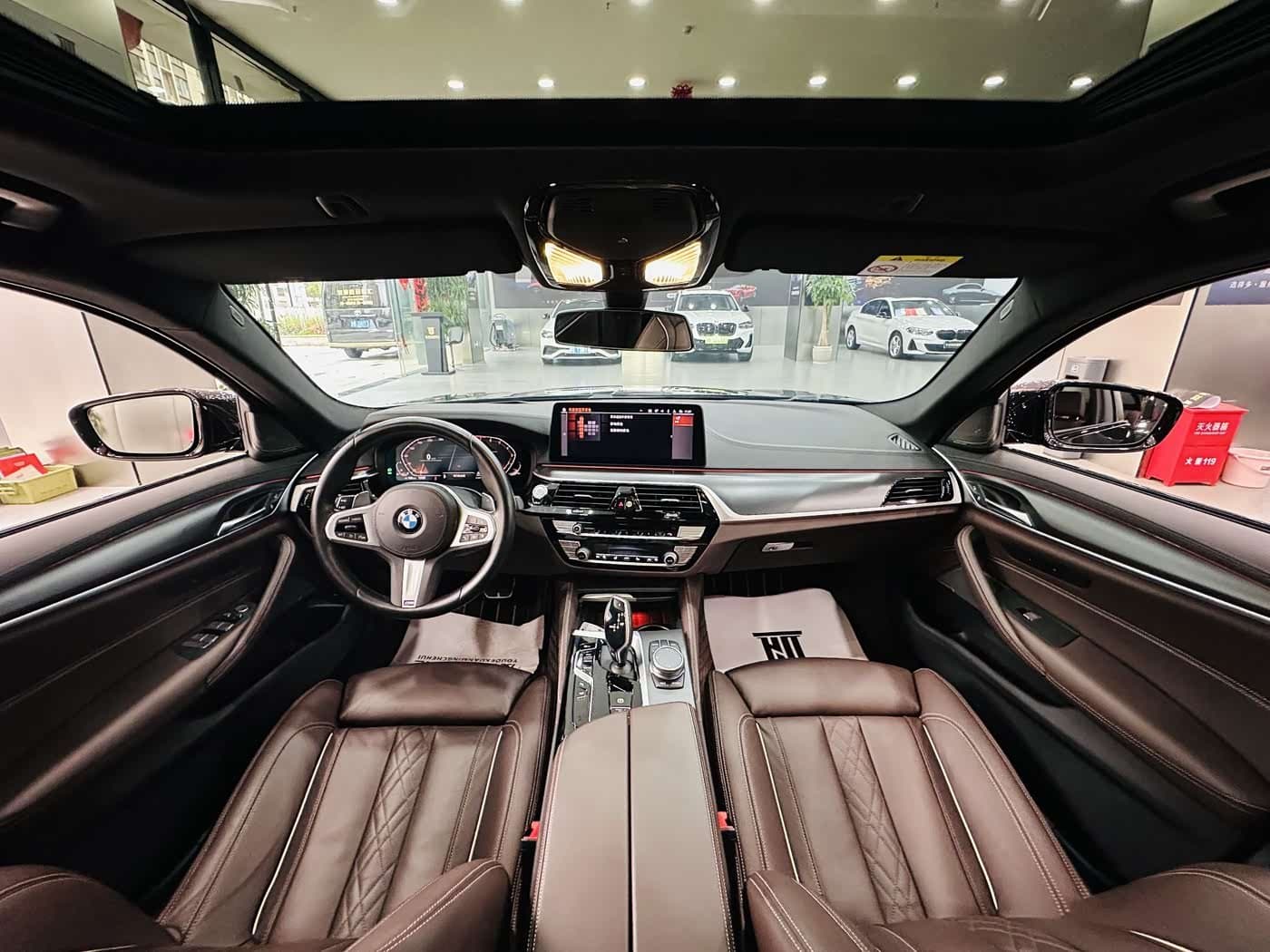 2022 BMW 5 Series Black, 46,000 km, China export – photo 5