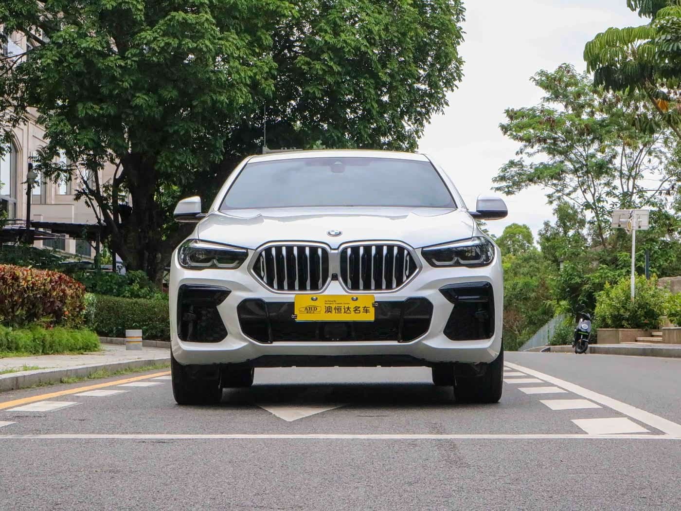 2020 BMW X6 White, 51,000 km, China export – photo 3