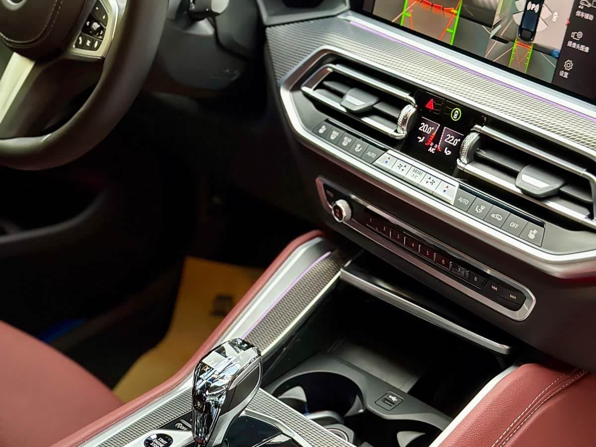 2020 BMW X6 Black, 40,000 km, China export – photo 7