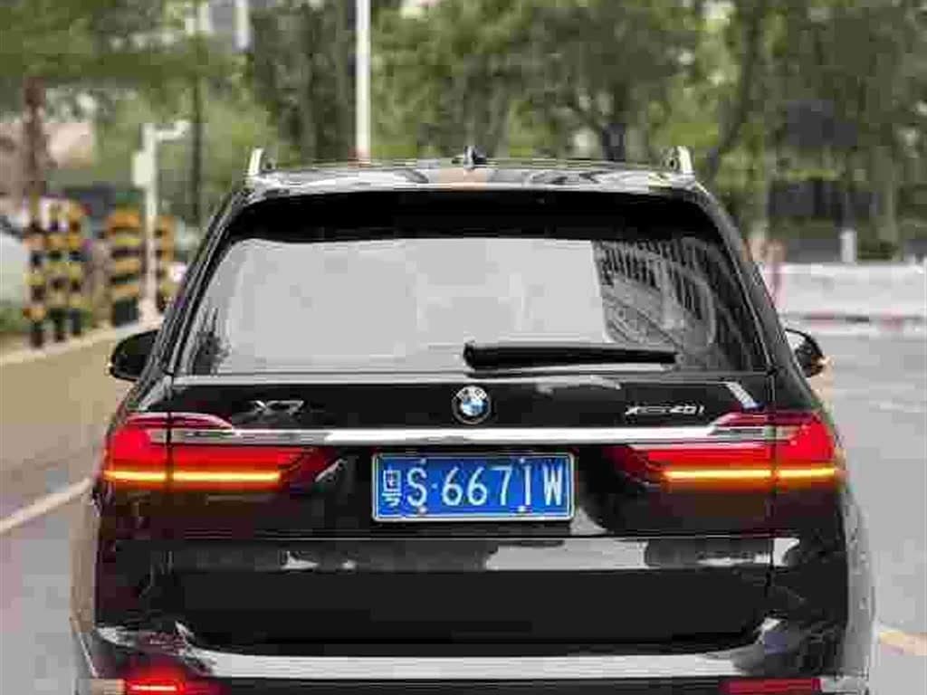 2019 BMW X7 Black, 50,000 km, China export – photo 5