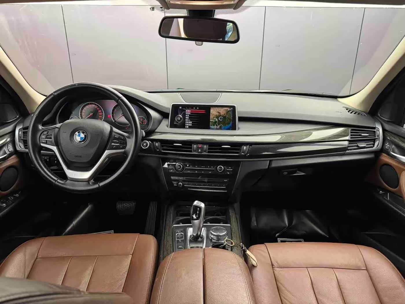 2014 BMW X5 White, 90,000 km, China export – photo 5