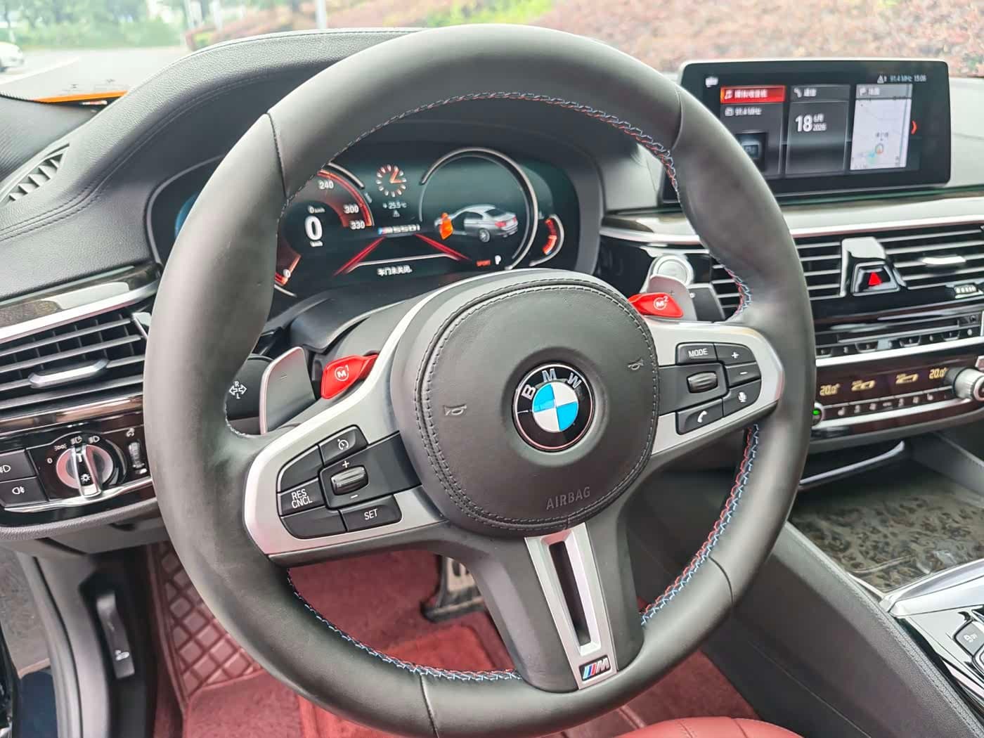 2018 BMW 5 Series Black, 77,000 km, China export – photo 4