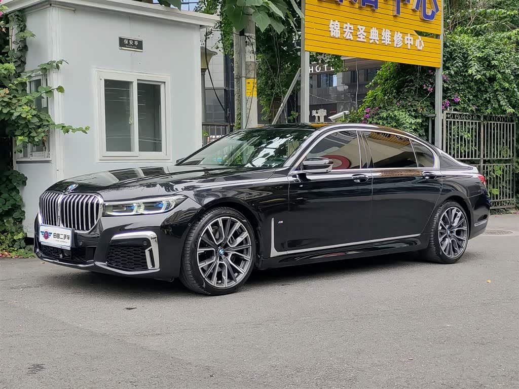 2021 BMW 7 Series Black, 45,000 km, China export – photo 1