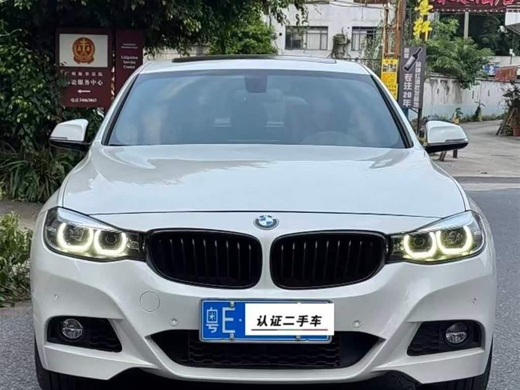 2019 BMW 3 Series GT White, 60,000 km, China export – photo 2