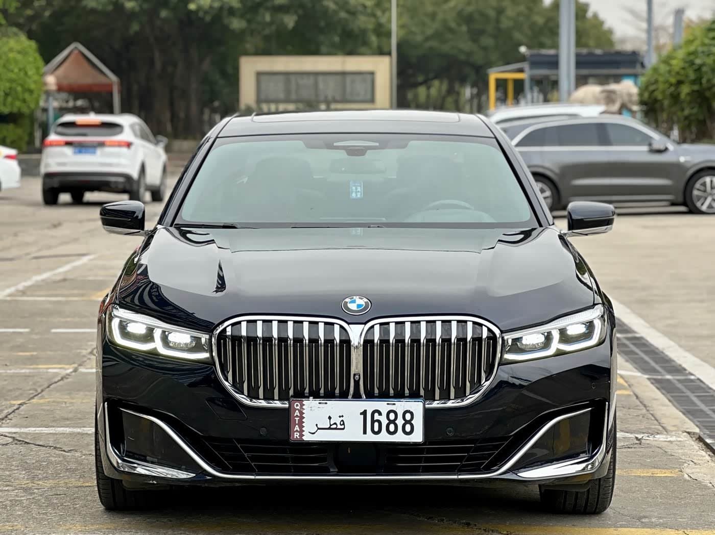 2021 BMW 7 Series Black, 10,000 km, China export – photo 2
