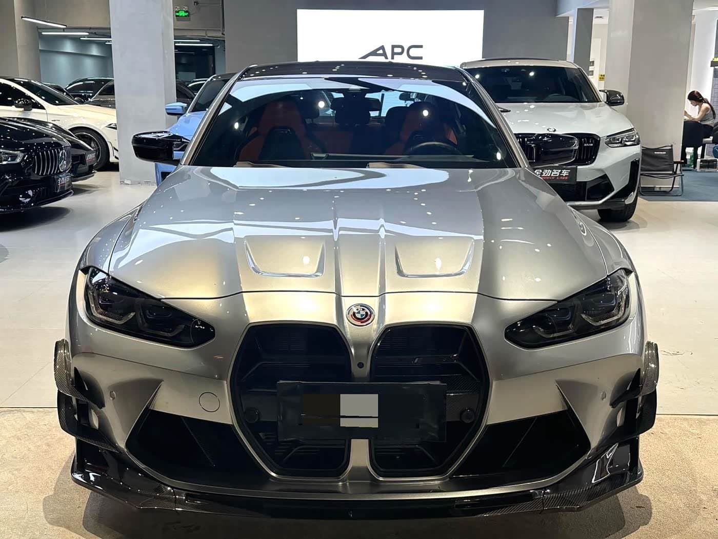 2022 BMW M3 Green, 40,000 km, China export – photo 2