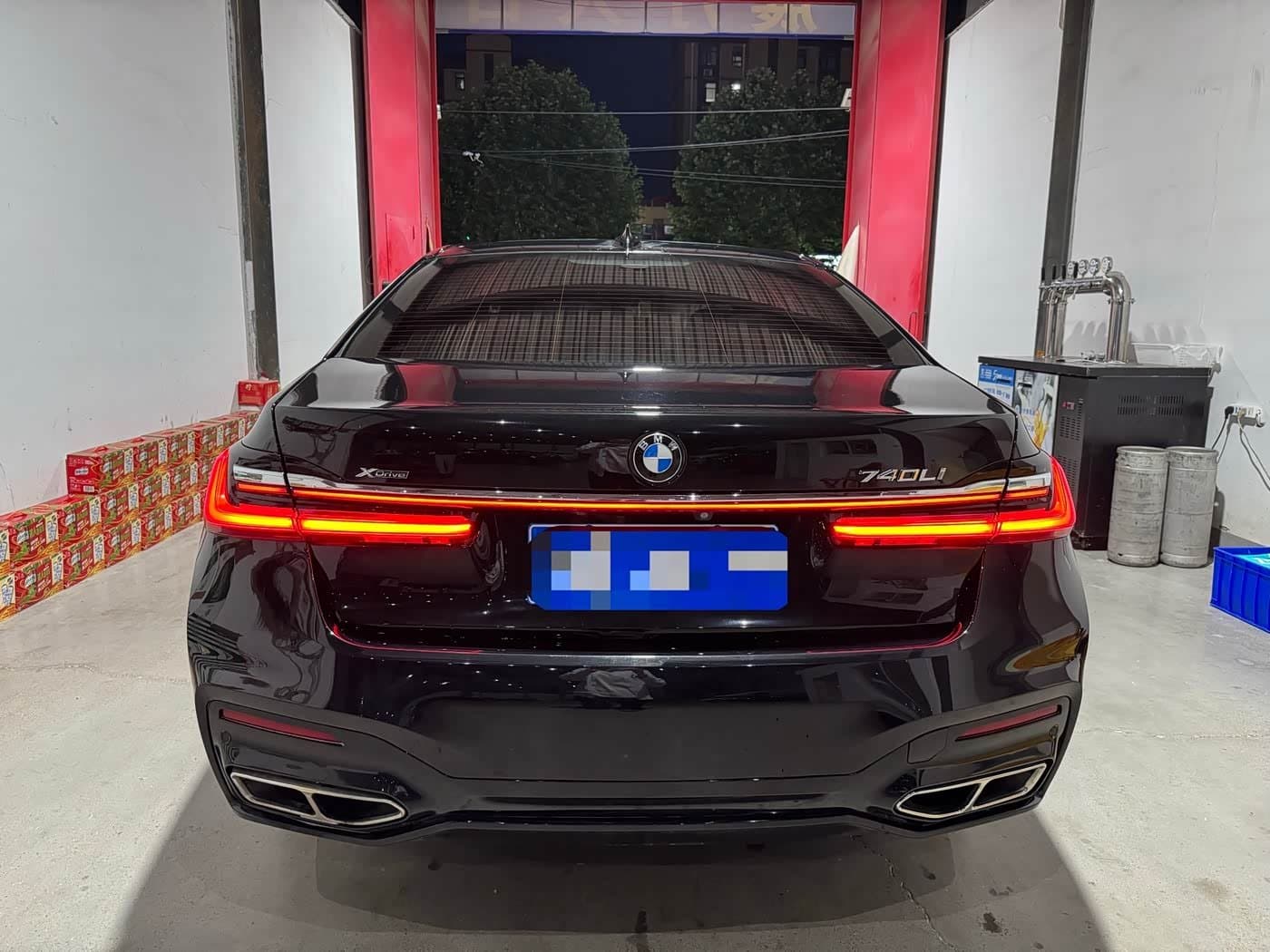 2017 BMW 7 Series Black, 180,000 km, China export – photo 6