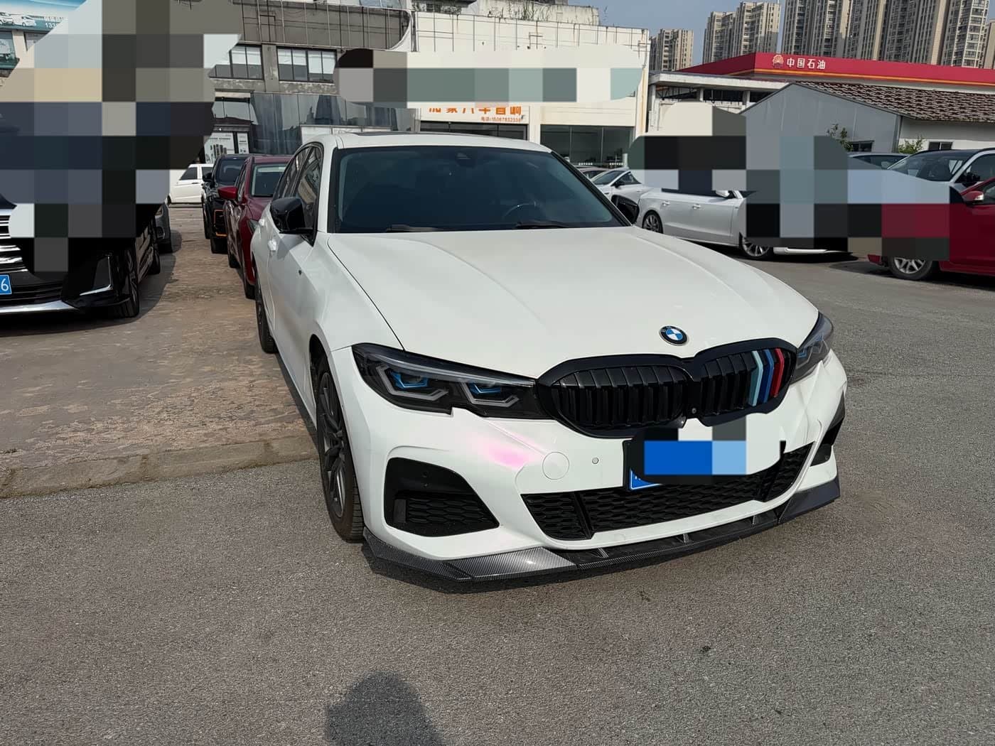 2019 BMW 3 Series White, 96,000 km, China export – photo 3