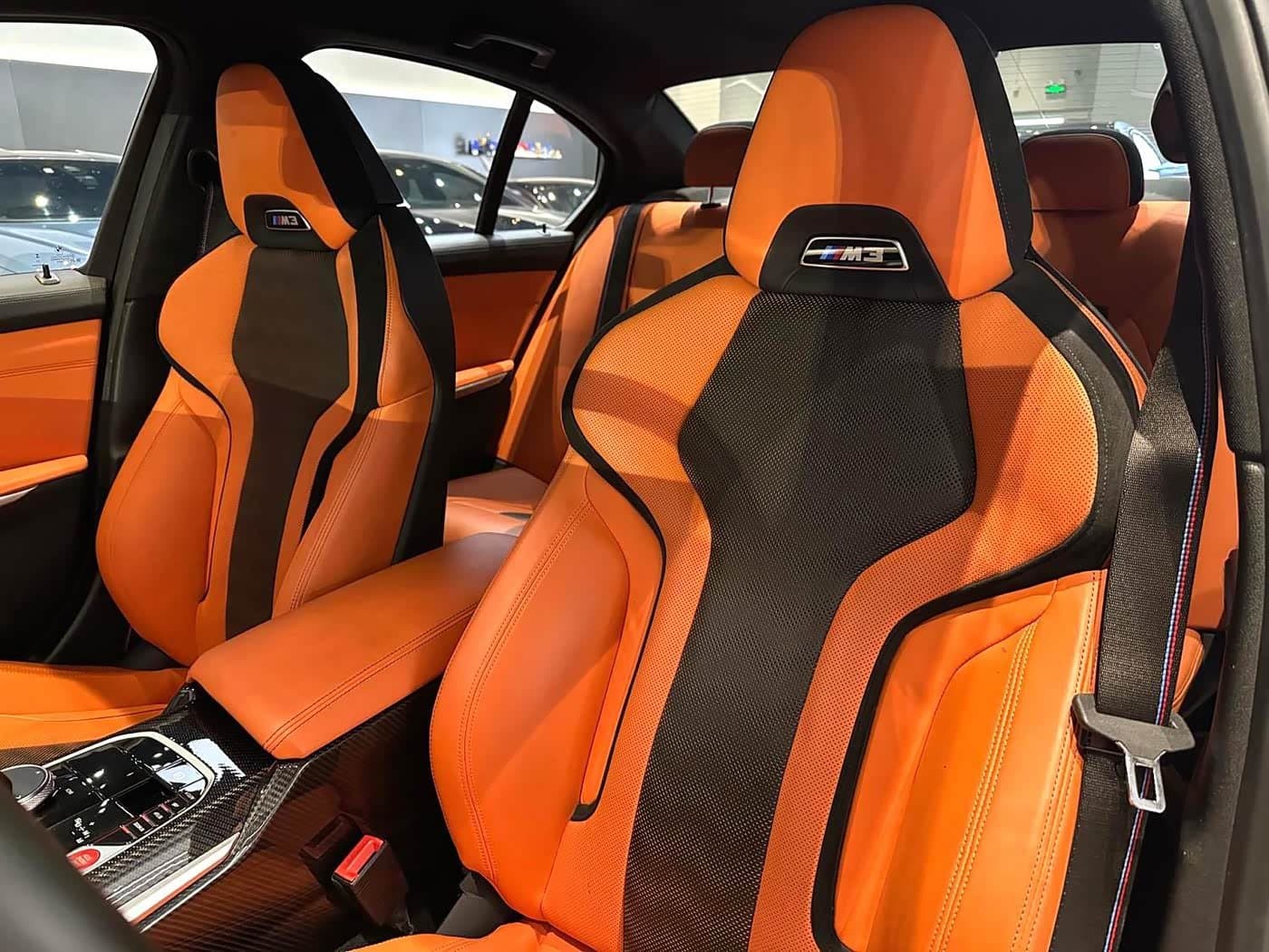2022 BMW M3 Green, 40,000 km, China export – photo 4
