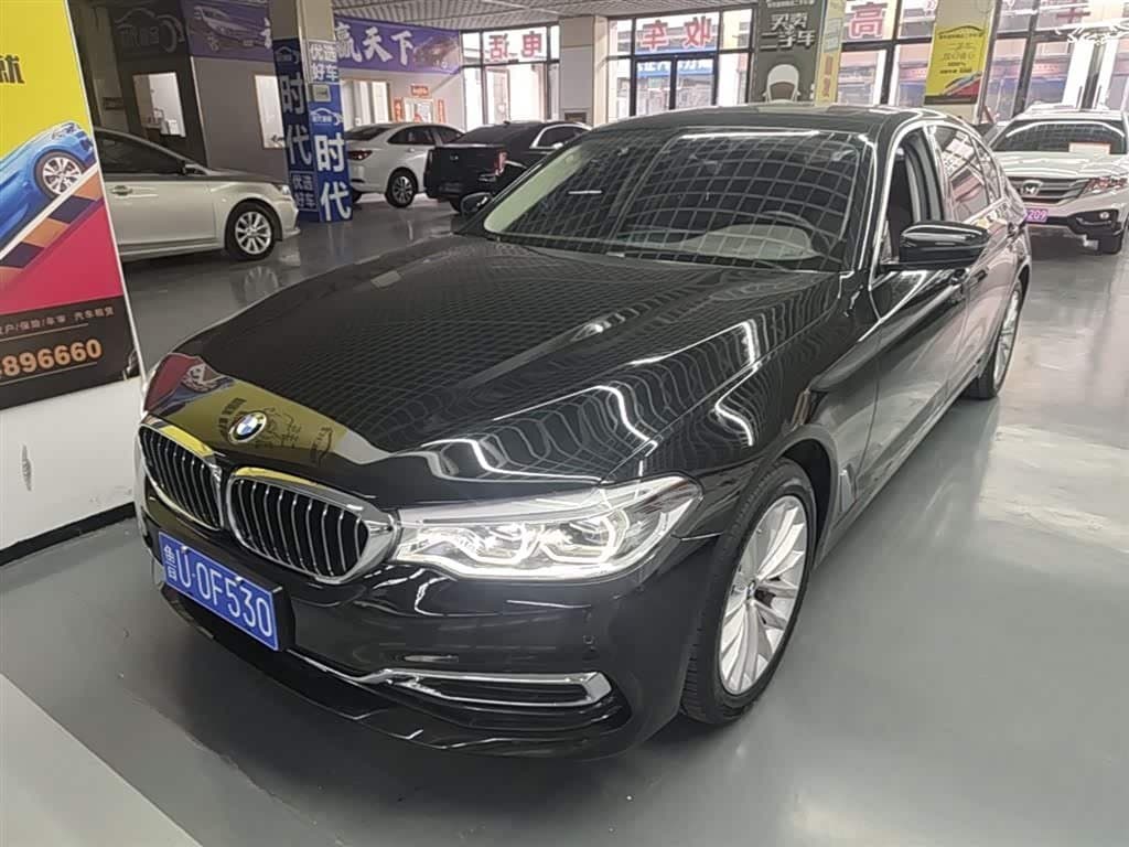 2019 BMW 5 Series Black, 88,000 km, China export – photo 1
