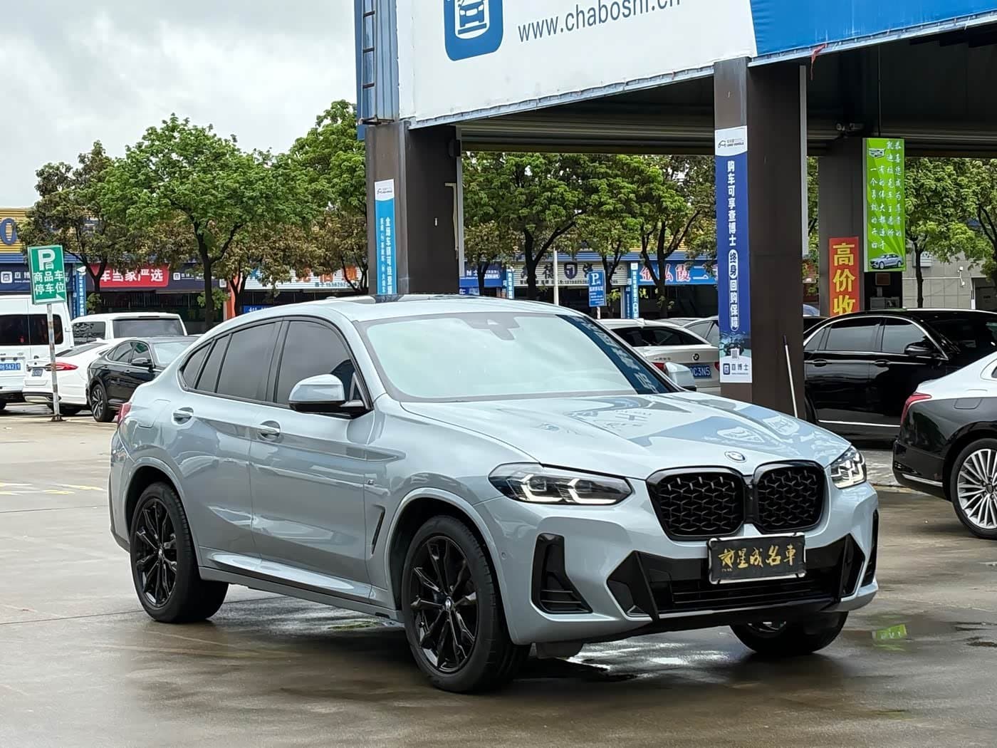 2022 BMW X4 银灰色, 45,000 km, China export – photo 3