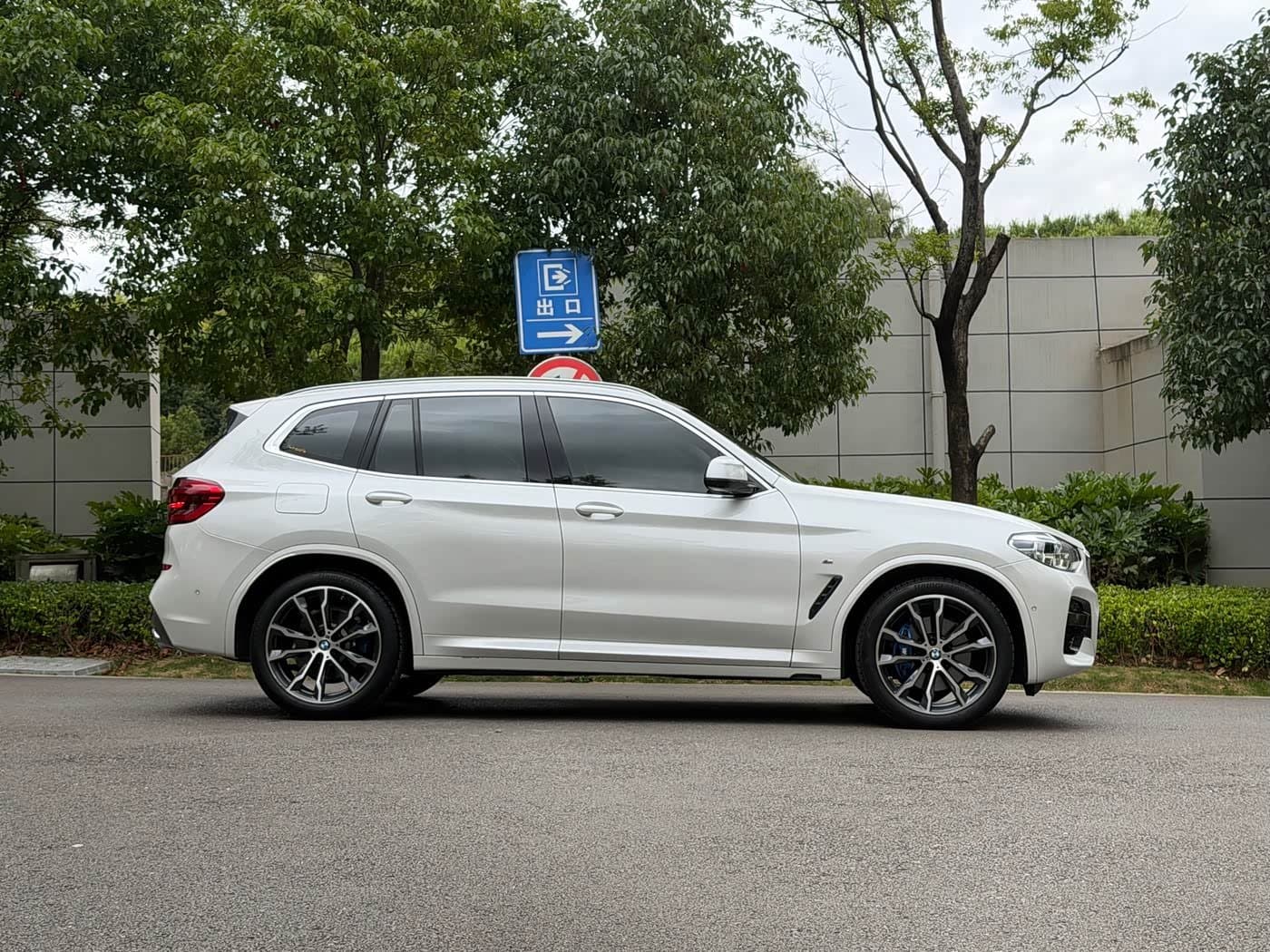 2019 BMW X3 White, 51,000 km, China export – photo 5