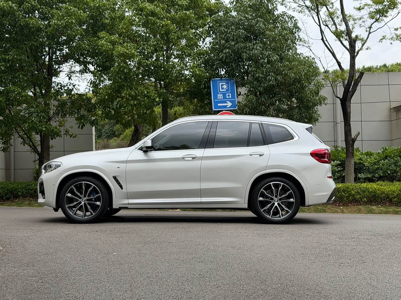 2019 BMW X3 White, 51,000 km, China export – photo 6