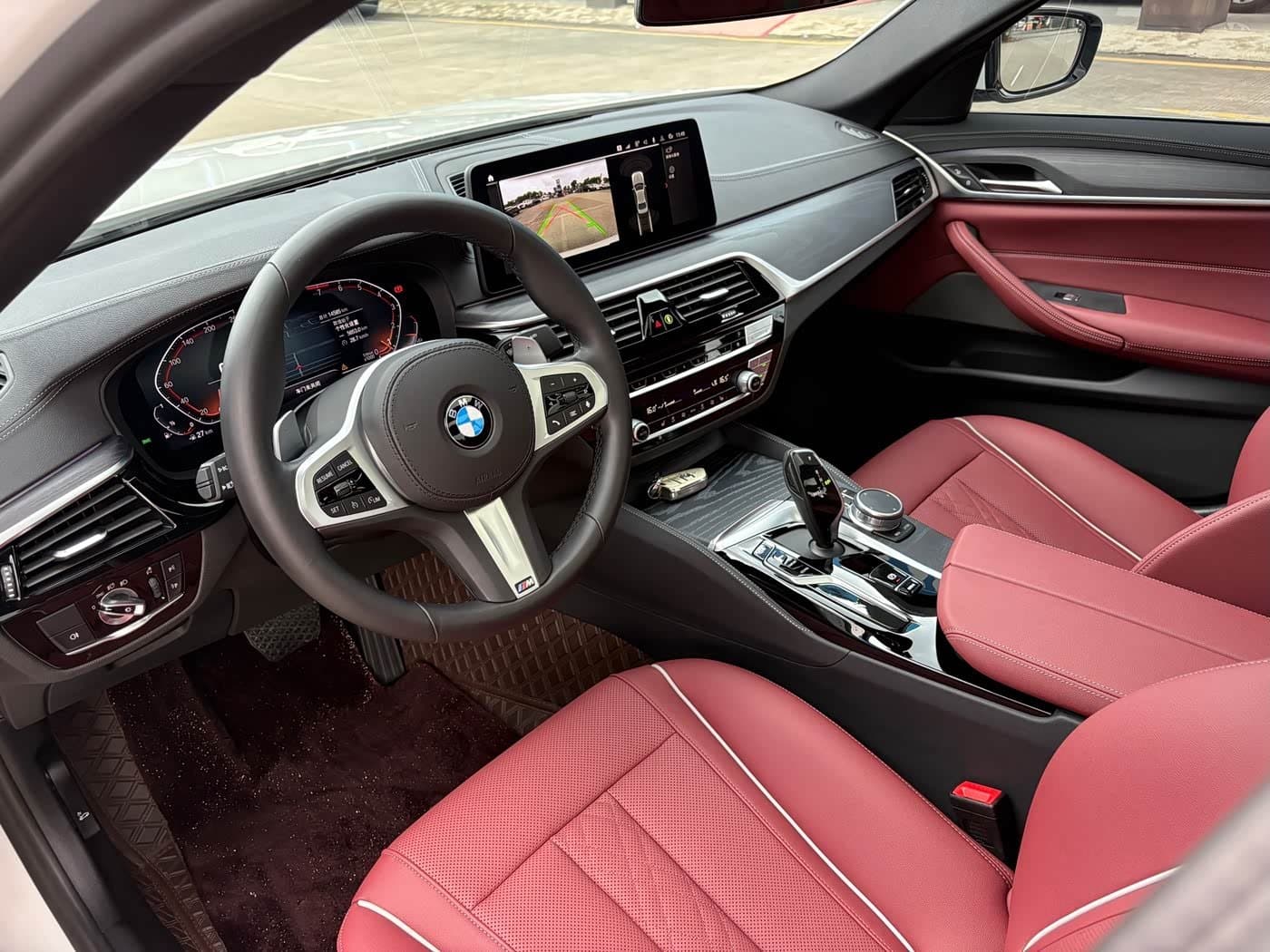 2021 BMW 5 Series White, 14,000 km, China export – photo 5