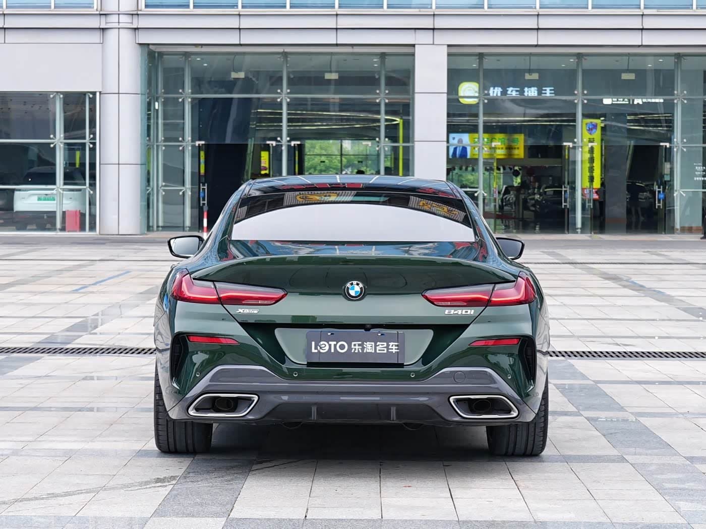 2022 BMW 8 Series Green, 21,000 km, China export – photo 3