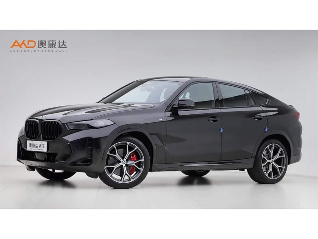 2023 BMW X6 Black, 16,000 km, China export – photo 1