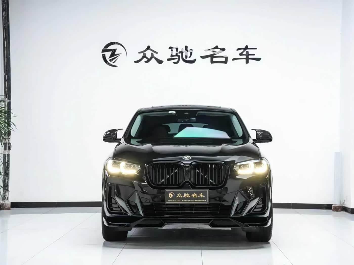 2021 BMW X4 Black, 19,000 km, China export – photo 2