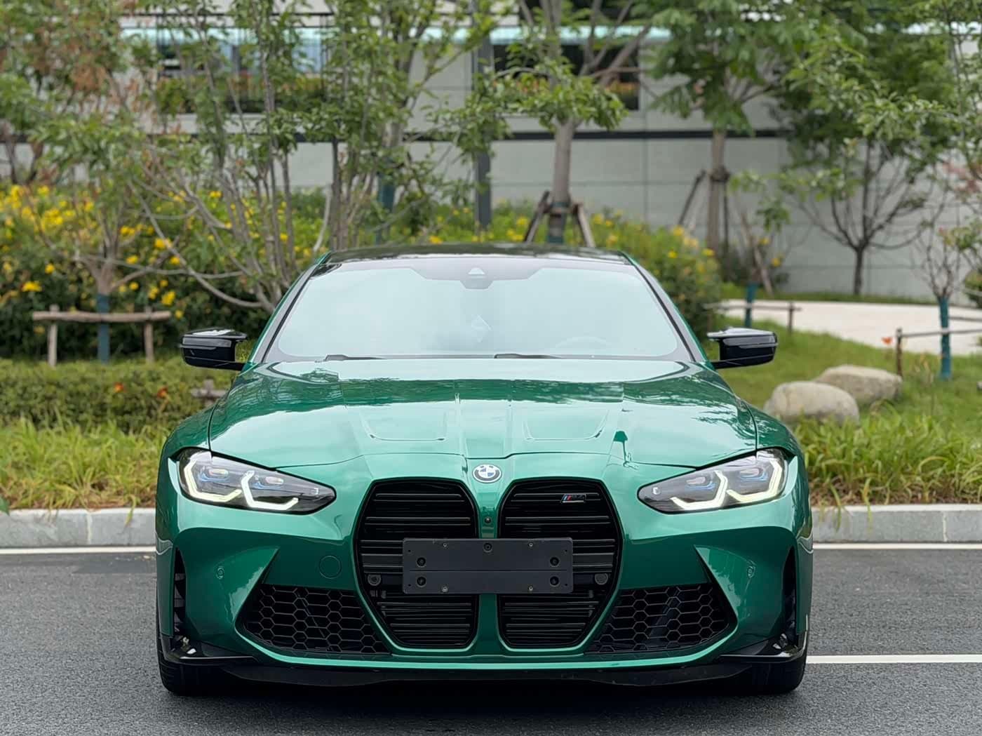 2023 BMW M4 Green, 40,000 km, China export – photo 2