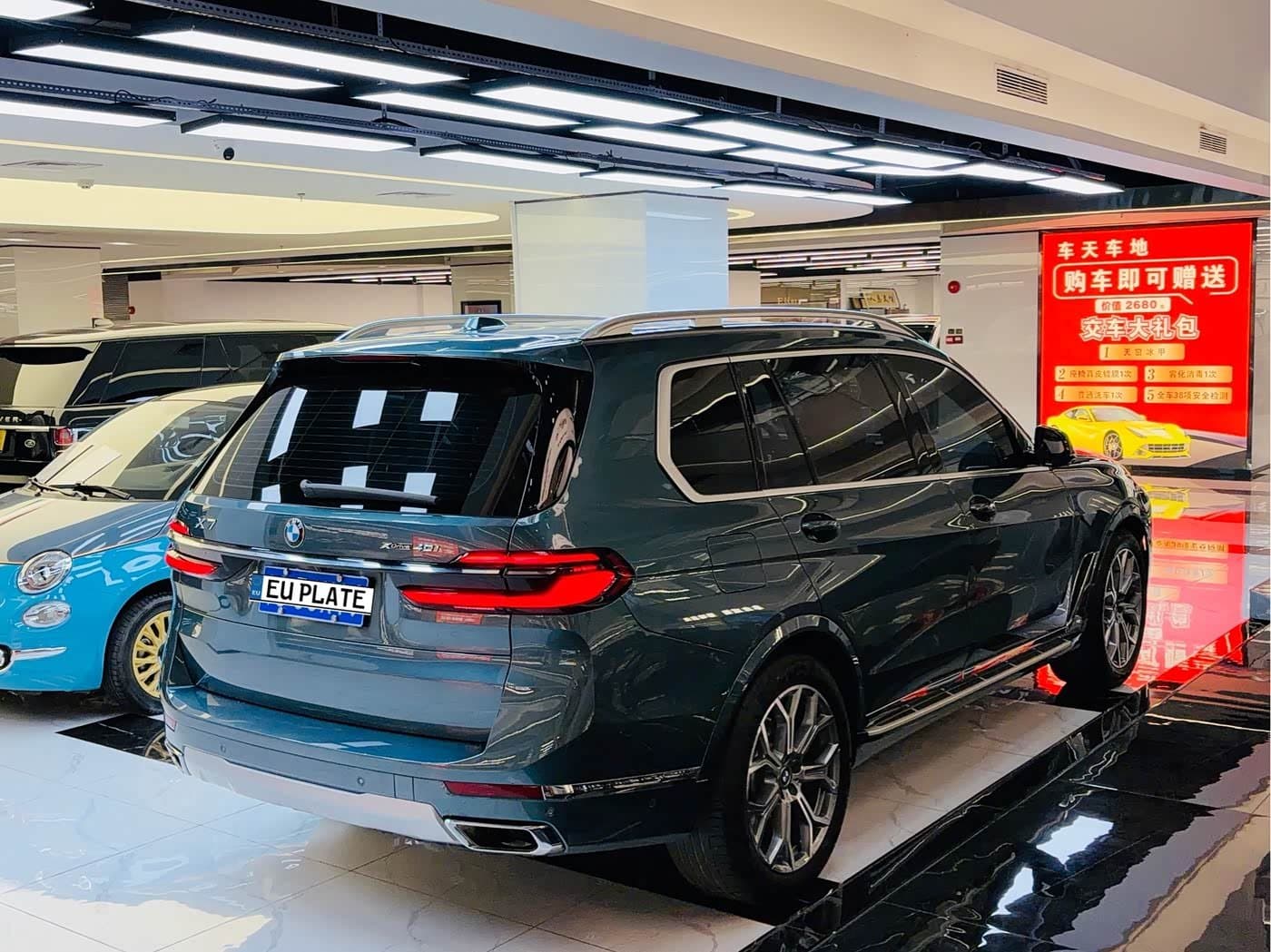 2022 BMW X7 Green, 40,000 km, China export – photo 5