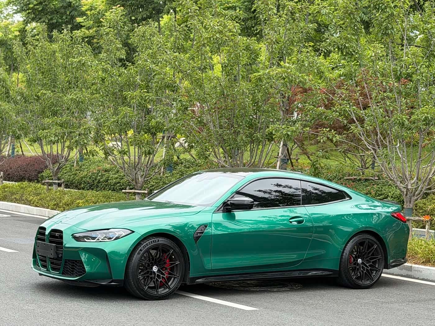 2023 BMW M4 Green, 40,000 km, China export – photo 1