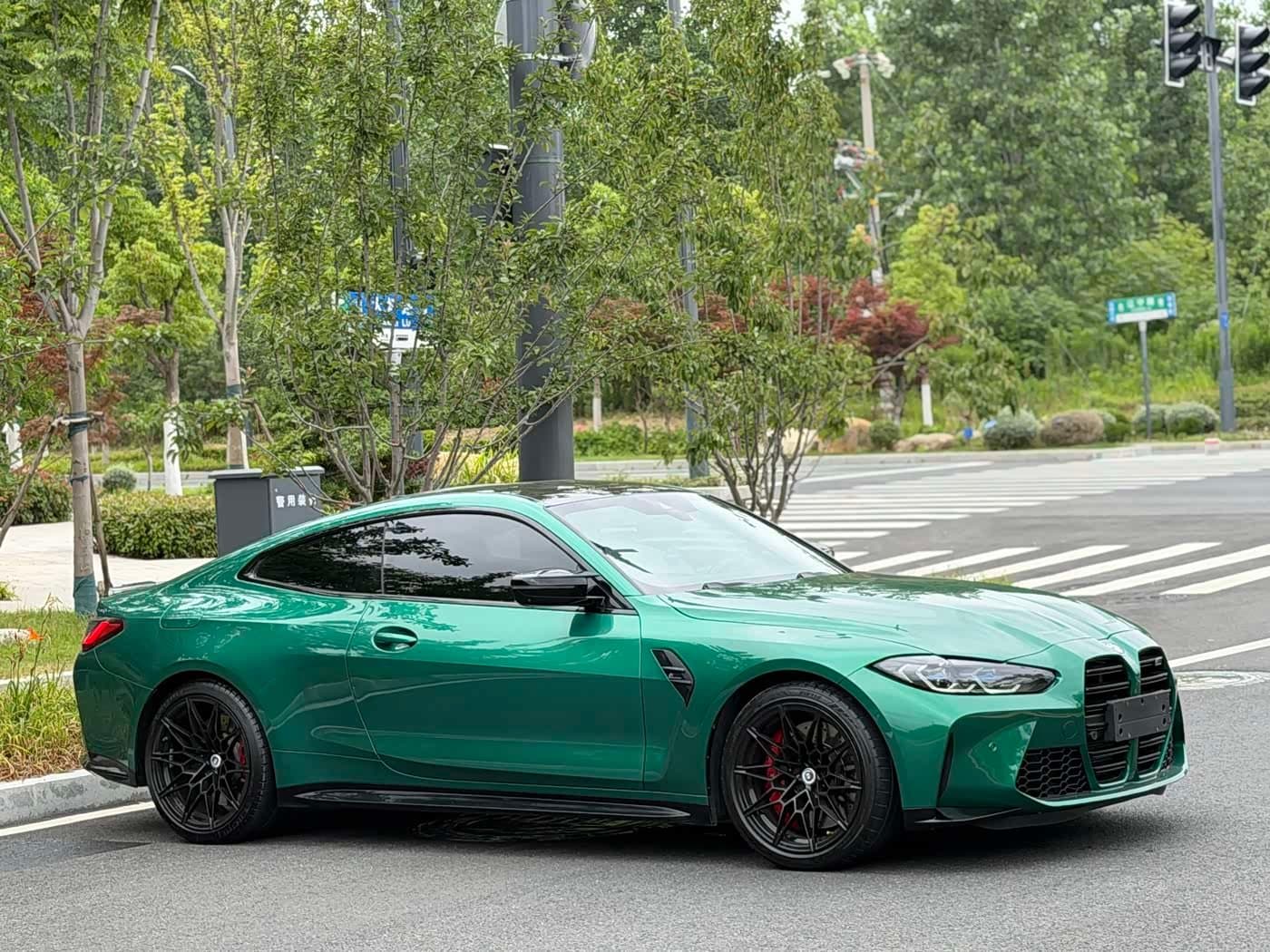 2023 BMW M4 Green, 40,000 km, China export – photo 3