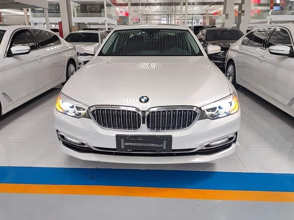2018 BMW 5 Series White, 98,100 km, China export – photo 3