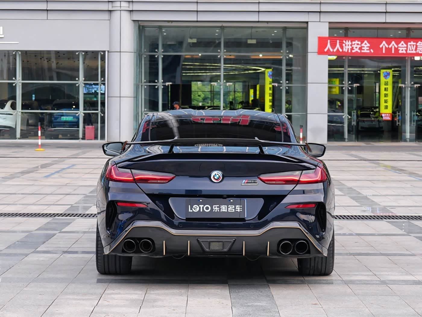 2022 BMW 8 Series Blue, 38,000 km, China export – photo 3