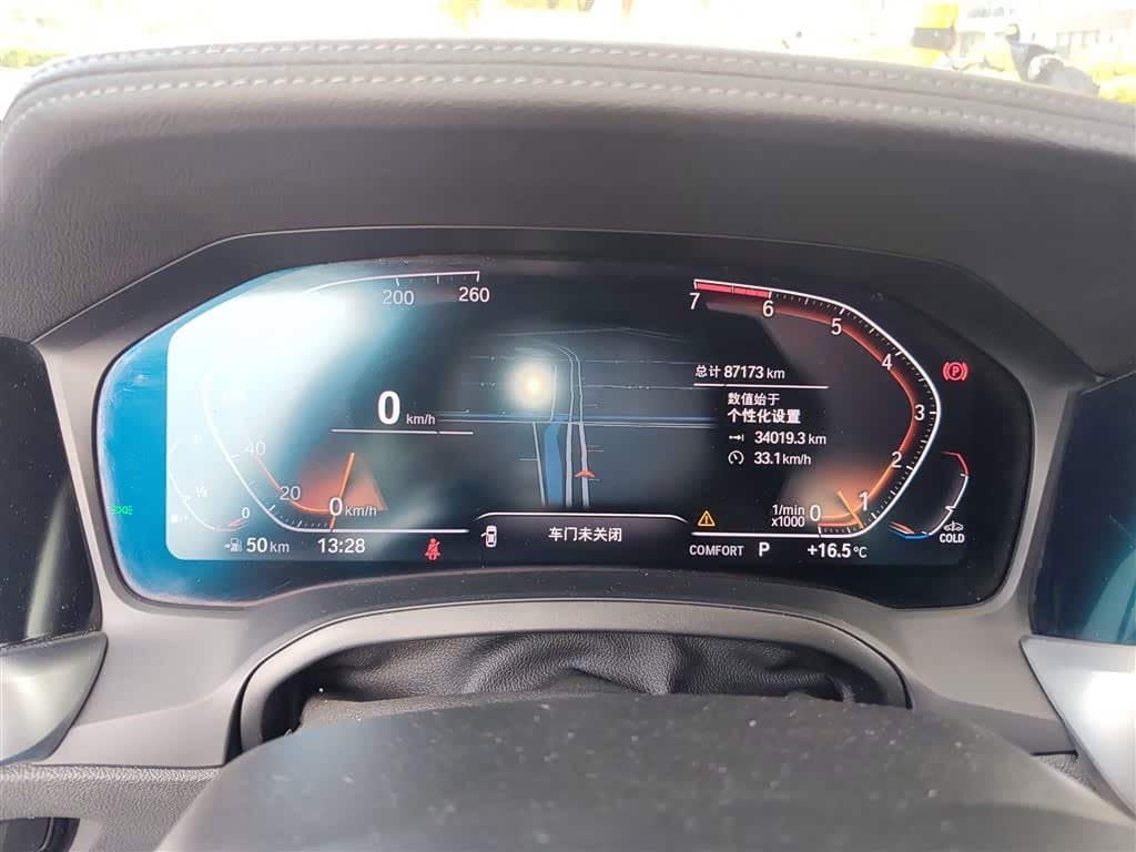 2019 BMW 3 Series 银灰色, 87,200 km, China export – photo 6