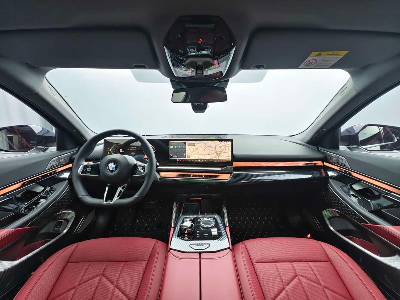 2024 BMW 5 Series Black, 29,000 km, China export – photo 6