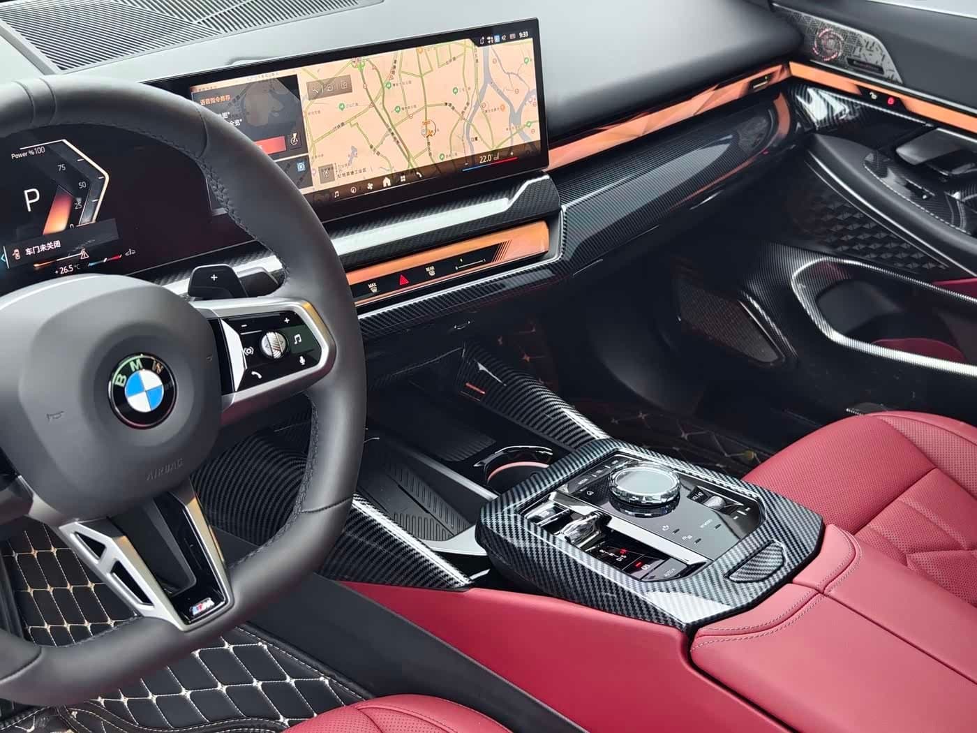 2024 BMW 5 Series Black, 29,000 km, China export – photo 5
