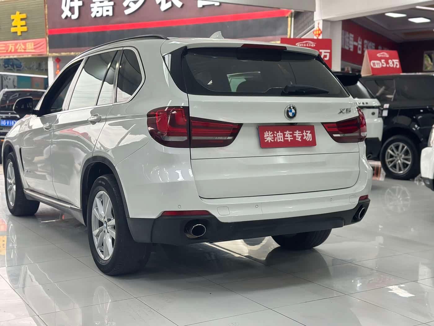 2014 BMW X5 White, 208,000 km, China export – photo 5