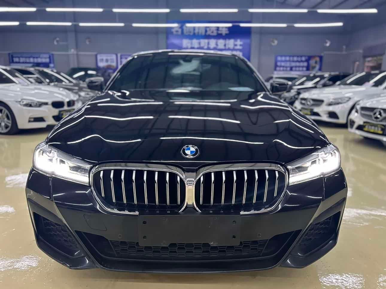 2020 BMW 5 Series Black, 49,000 km, China export – photo 2