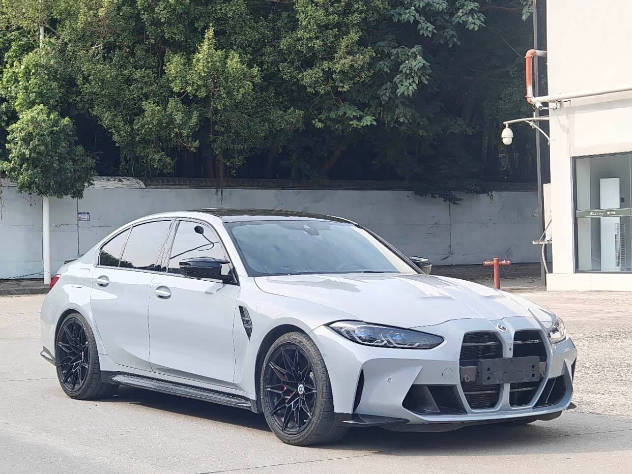 2022 BMW M3 银灰色, 10,000 km, China export – photo 7