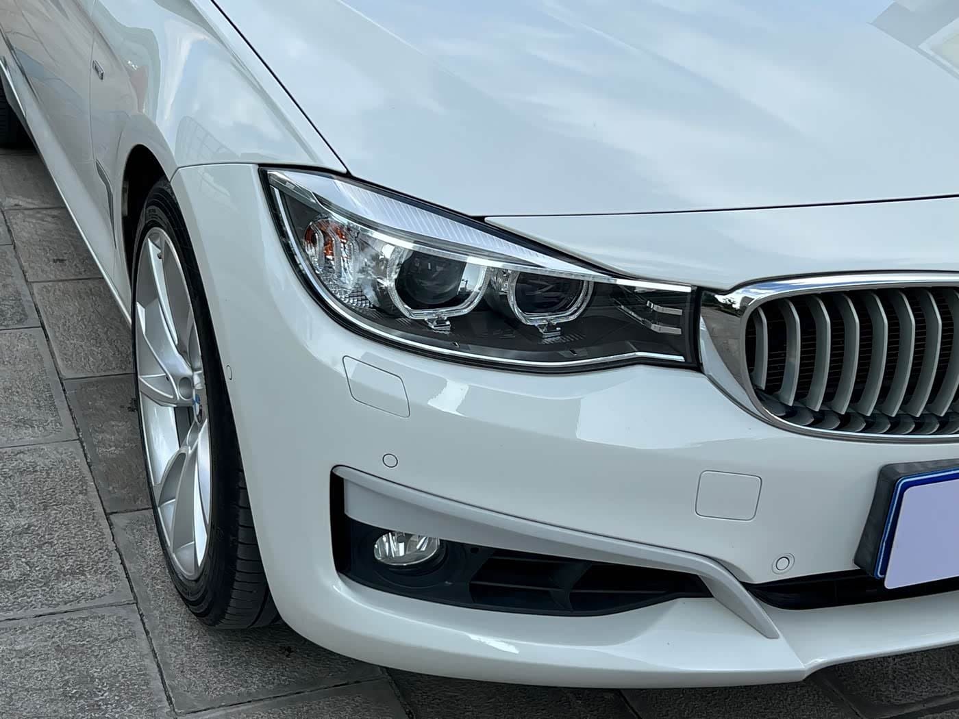 2013 BMW 3 Series GT White, 97,000 km, China export – photo 4