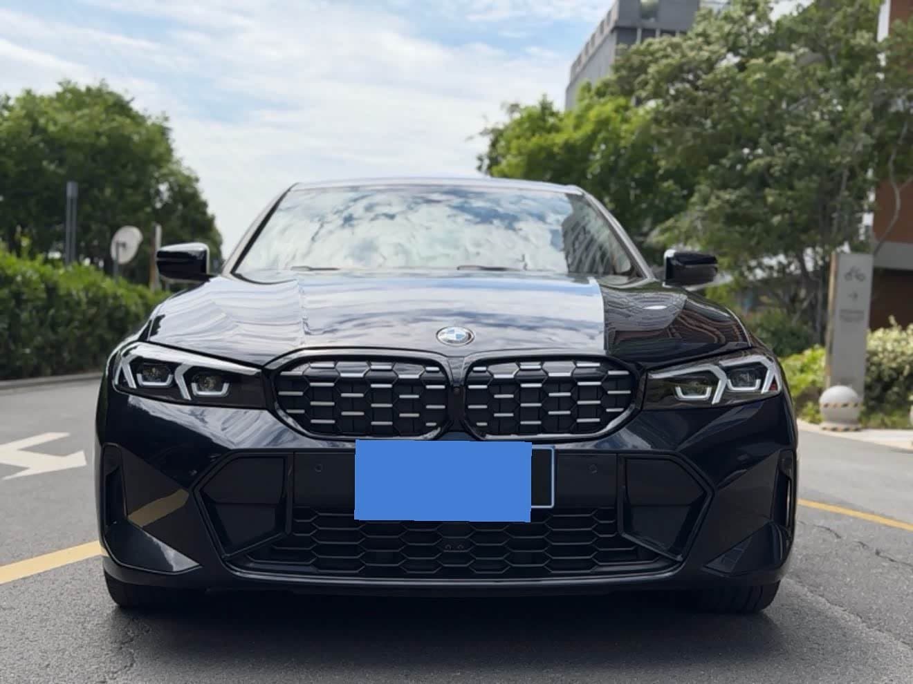 2023 BMW 3 Series Black, 29,000 km, China export – photo 2