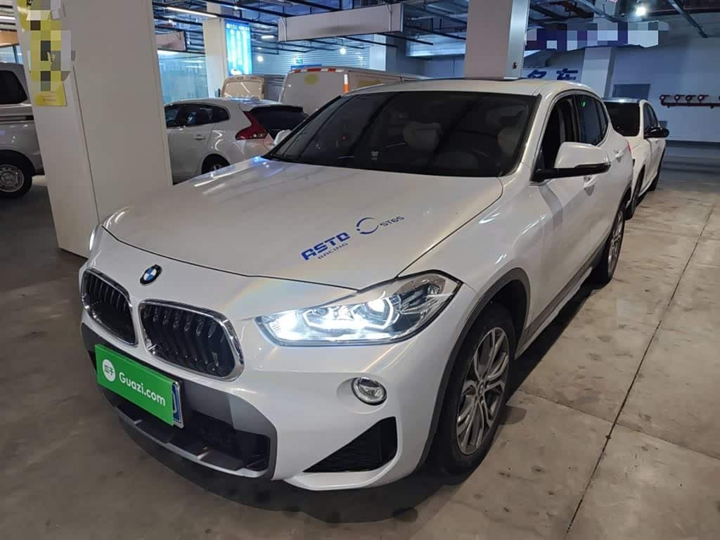 2018 BMW X2 White, 51,600 km, China export – photo 1